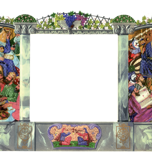 מגילת אסתר פרסית - הדפסה על קלף